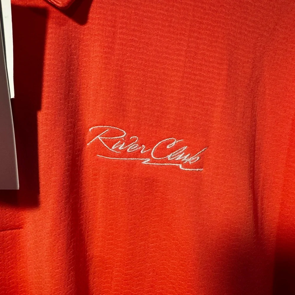 Adidas Men's Heat.rdy Polo “Vibrant Orange” Size 2XL